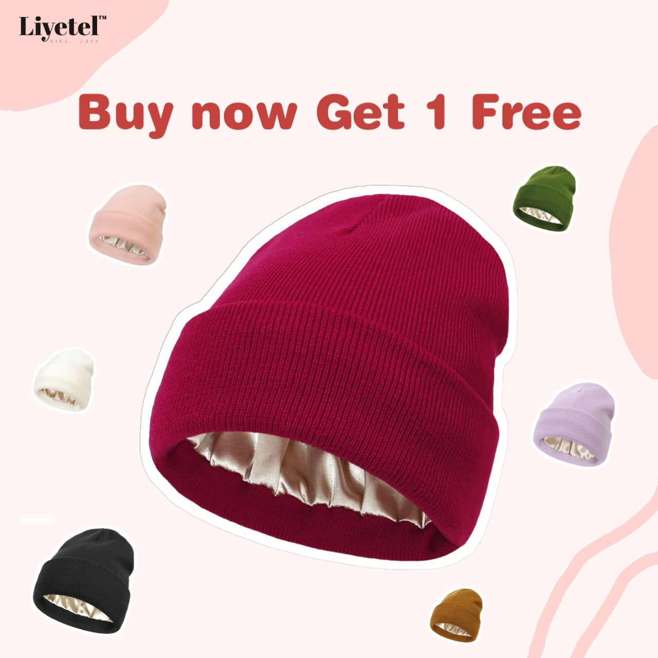 Silk Lined Knit Beanie