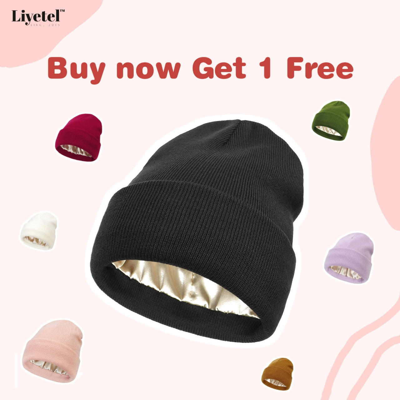 Silk Lined Knit Beanie