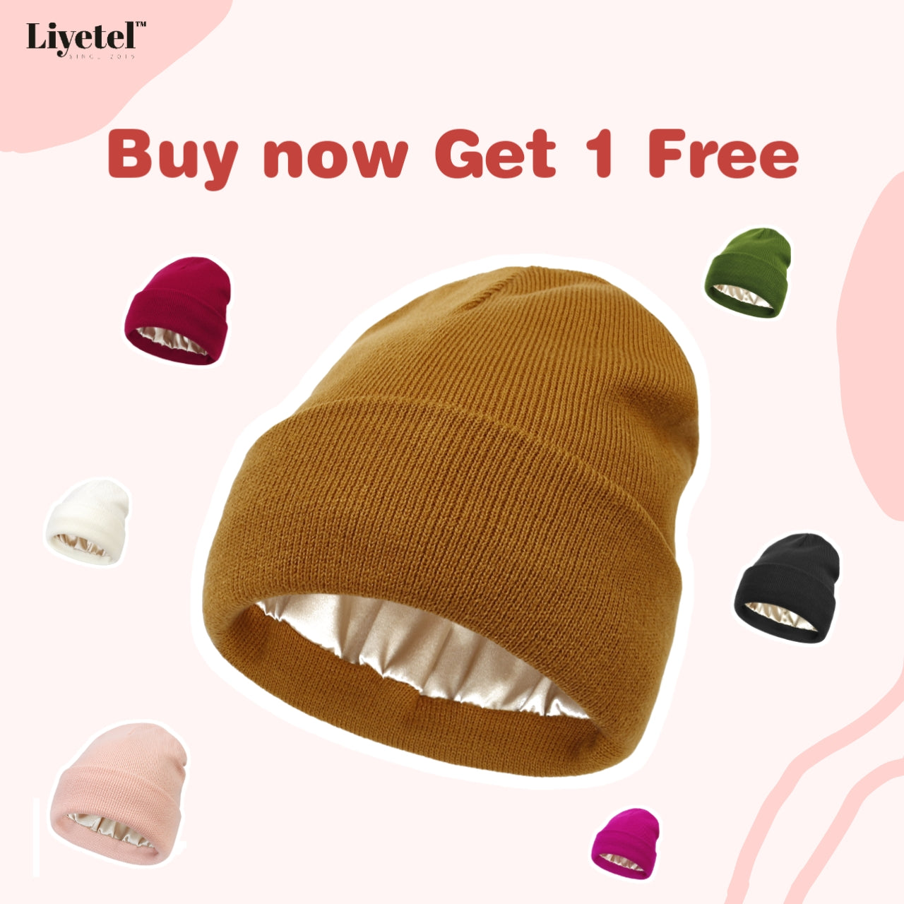 Silk Lined Knit Beanie