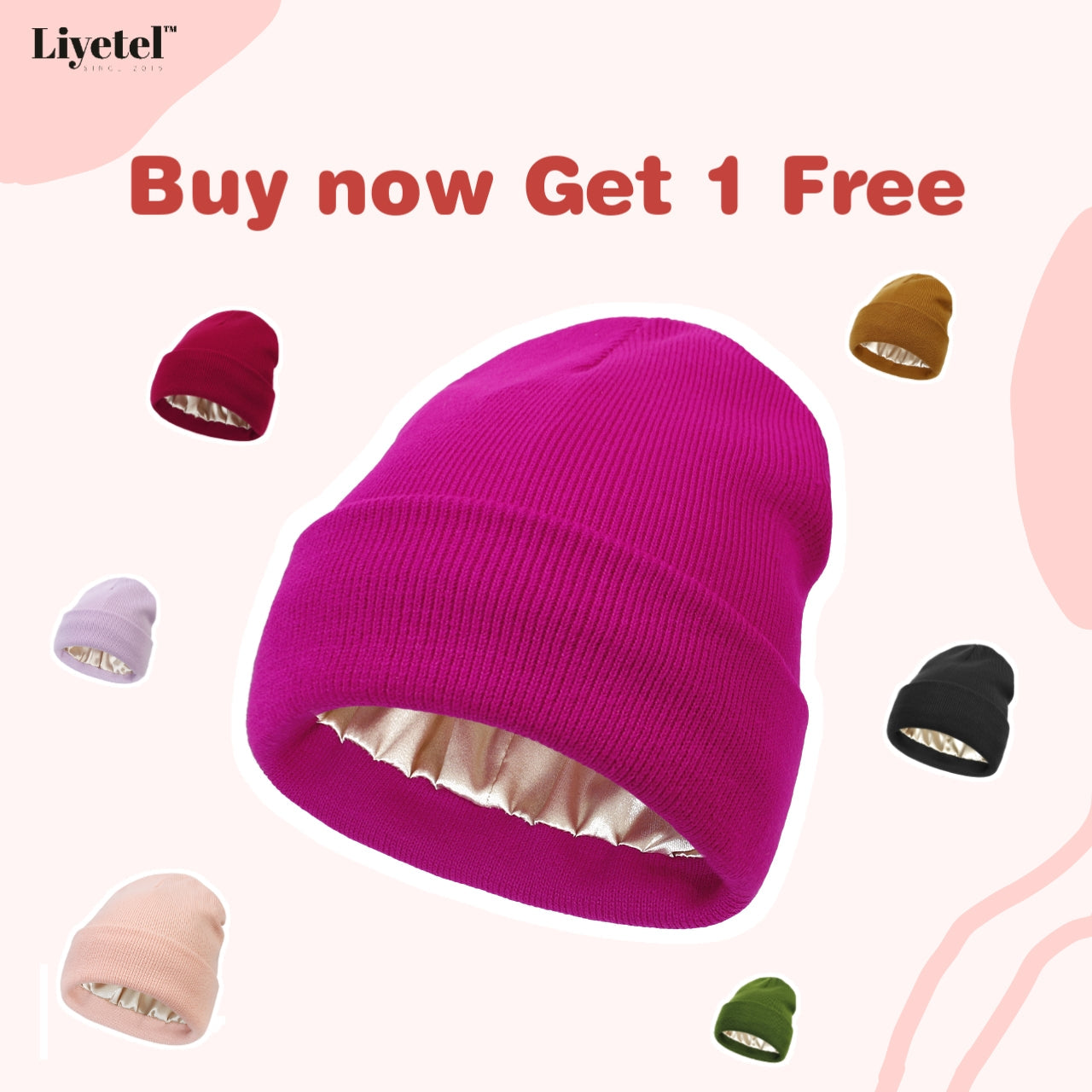 Silk Lined Knit Beanie