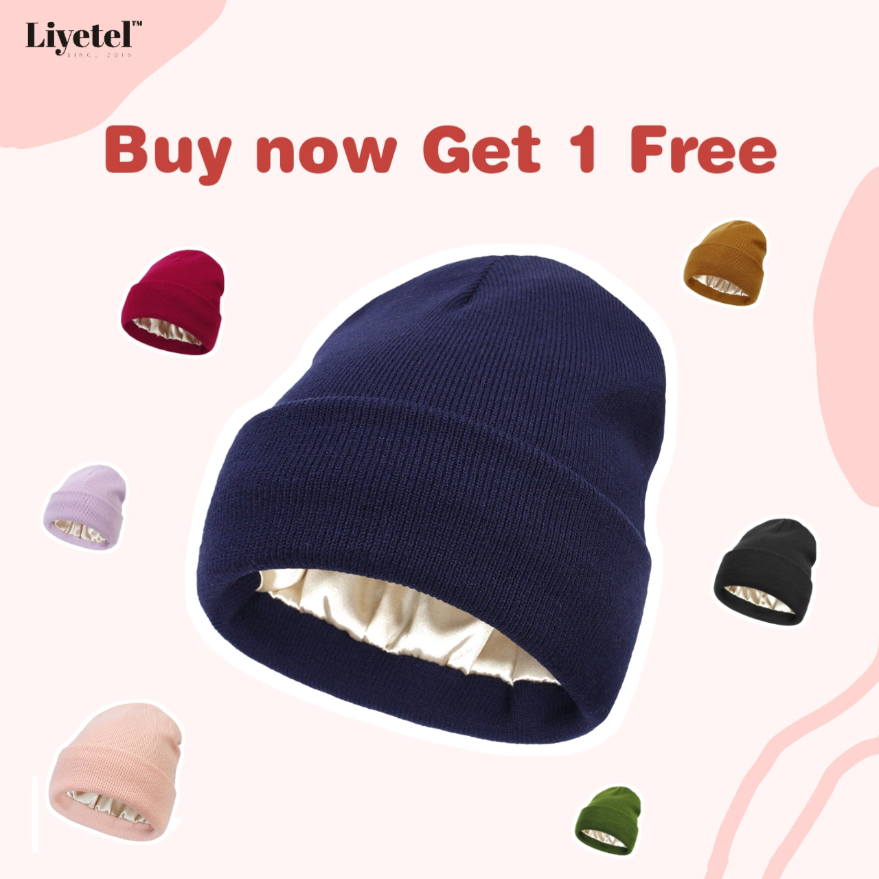 Silk Lined Knit Beanie